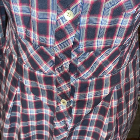 Theory Lidiya Plaid Shirt Dress 4 - Picture 4 of 7